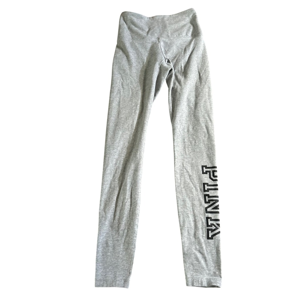 PINK Victoria's Secret Yoga Leggings Womens Size XS Gray Stretchy‎ Pants